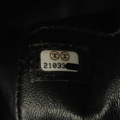 Chanel Lambskin Chevron Medium Double Flap So Black 7 of 8