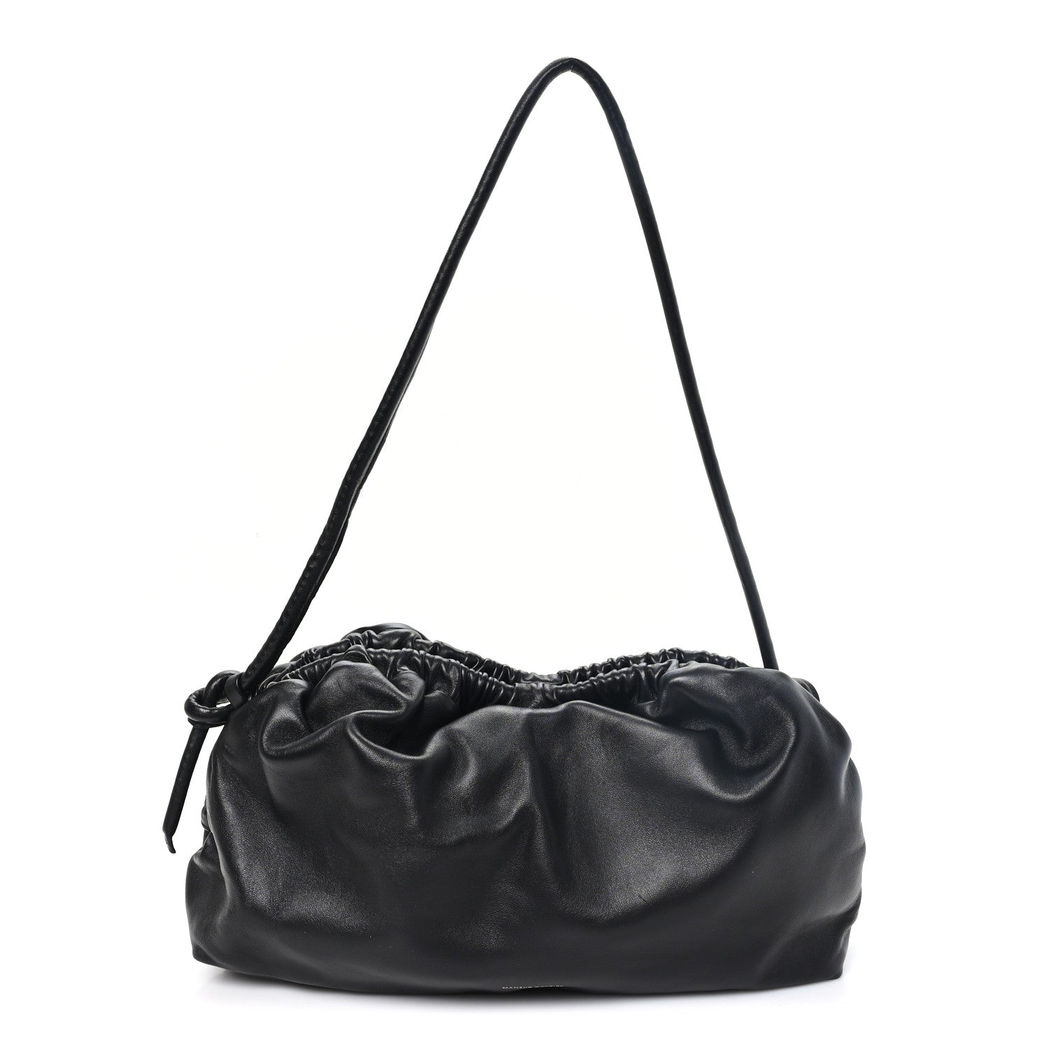Mansur Gavriel Lambskin Cloud Clutch Black Flamma 1 of 9