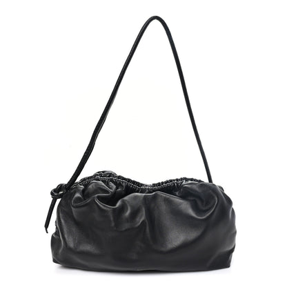 Mansur Gavriel Lambskin Cloud Clutch Black Flamma 1 of 9