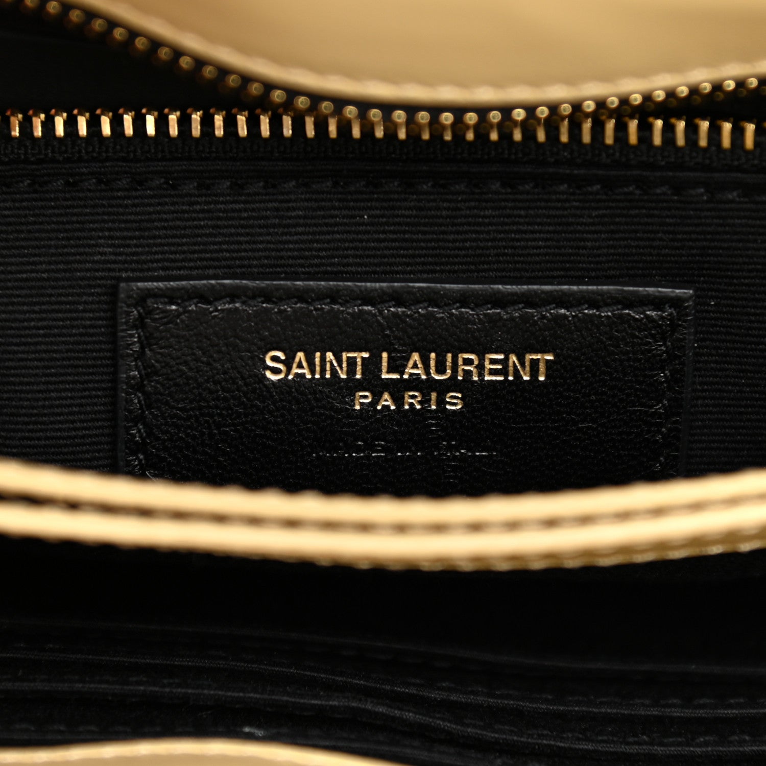 Saint Laurent Raffia Monogram Toy Loulou Chain Satchel Naturale 7 of 10