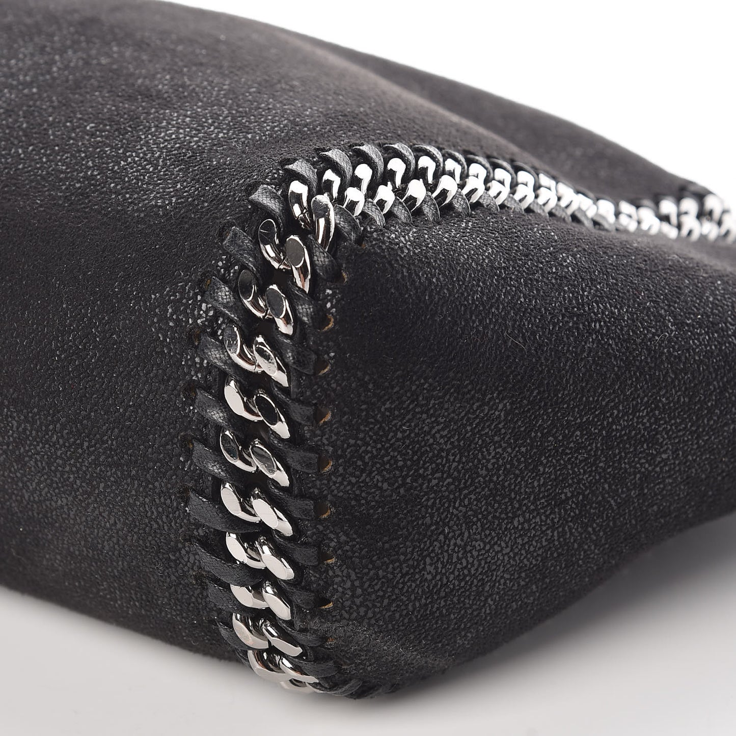 Shaggy Deer Small Falabella Reversible Tote Black