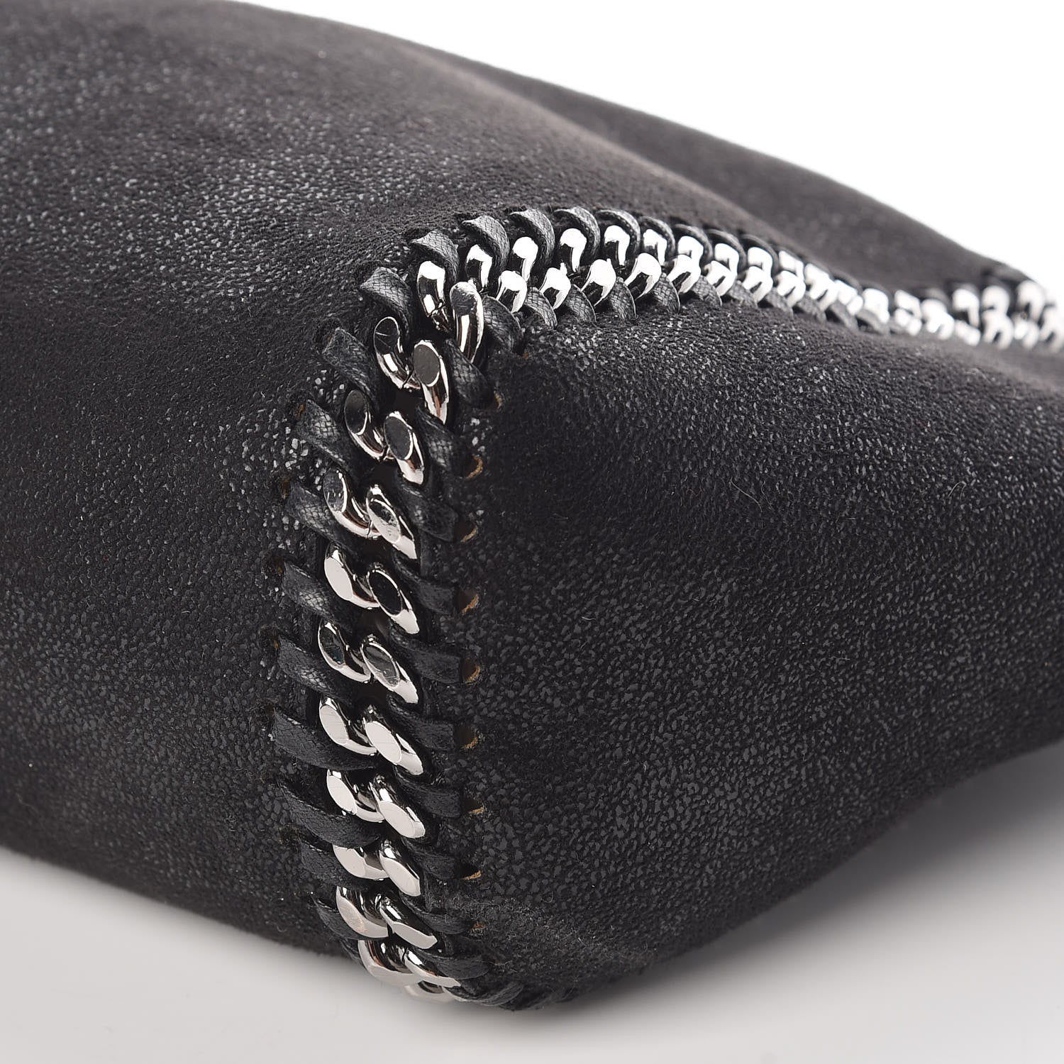 Stella McCartney Shaggy Deer Small Falabella Reversible Tote Black 7 of 9