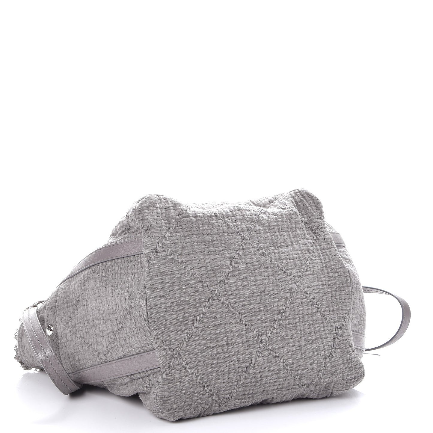 Canvas Small Double Face Tote Gray