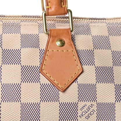 Louis Vuitton Damier Azur Speedy 30 19 of 21