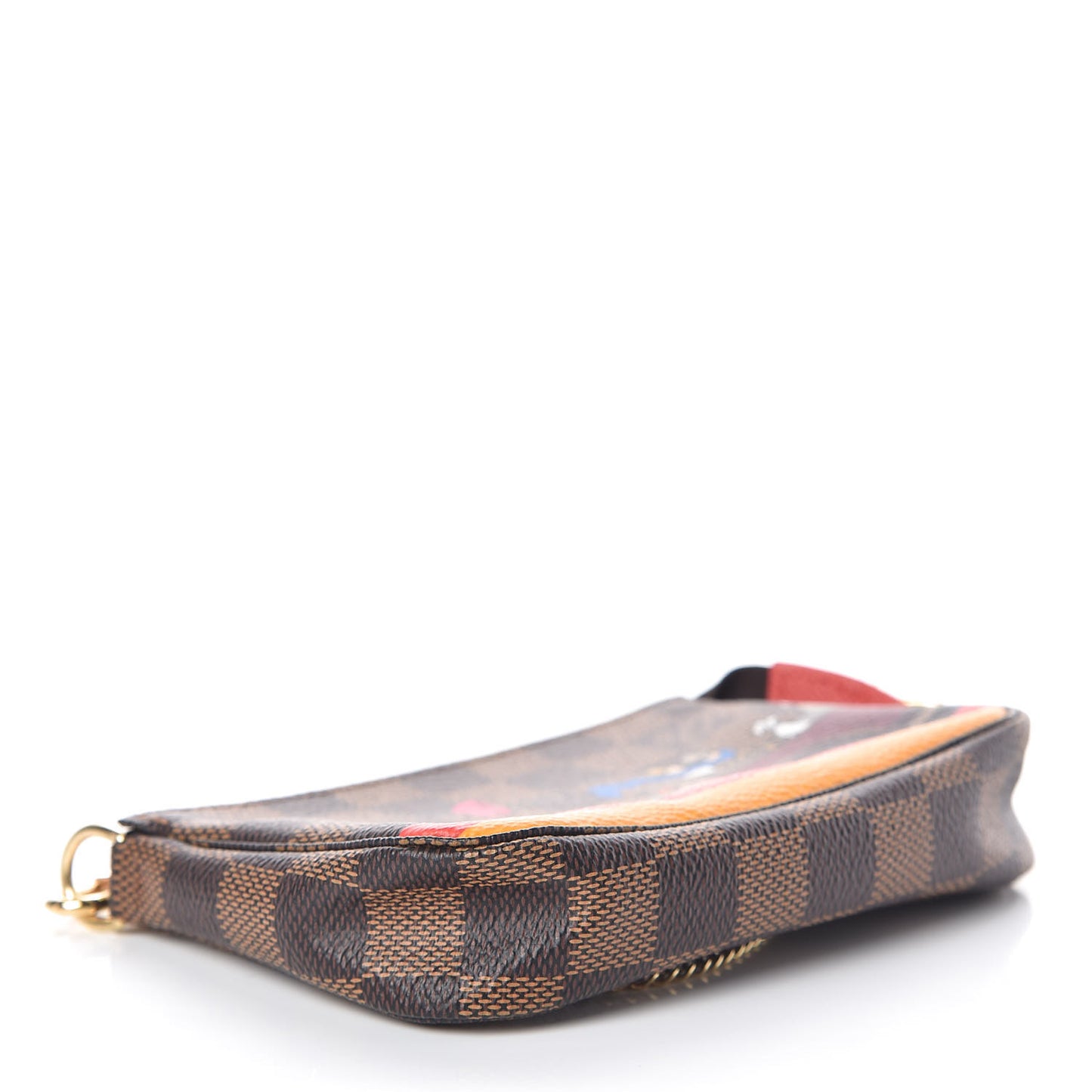 Damier Ebene 2015 Christmas Animation Mini Pochette Accessories