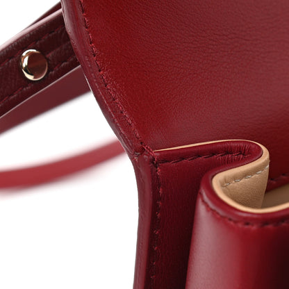 Delvaux Calfskin Mini Tempete Satchel Red 13 of 15