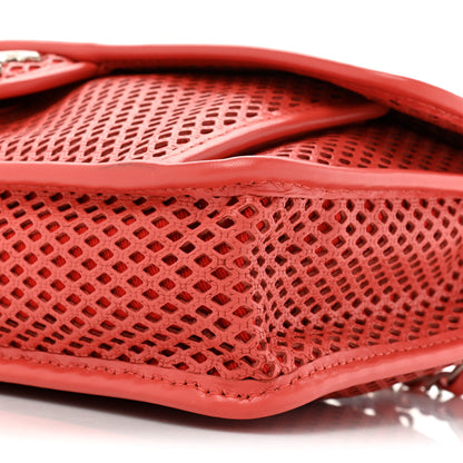 Chanel Perforated Calfskin Large Up In The Air Flap Red 9 of 14