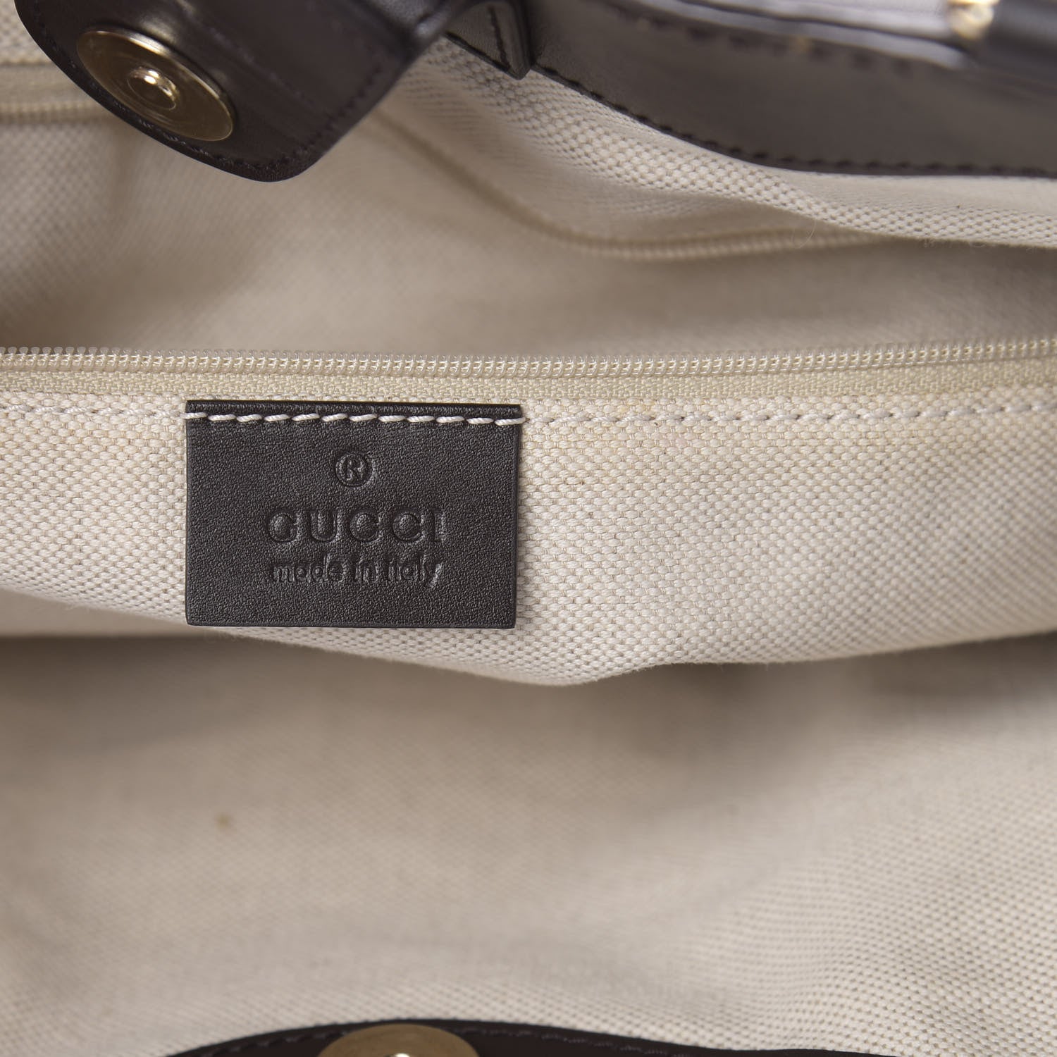 Gucci Monogram Medium Sukey Tote Dark Brown 6 of 12
