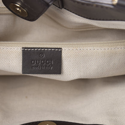 Gucci Monogram Medium Sukey Tote Dark Brown 6 of 12