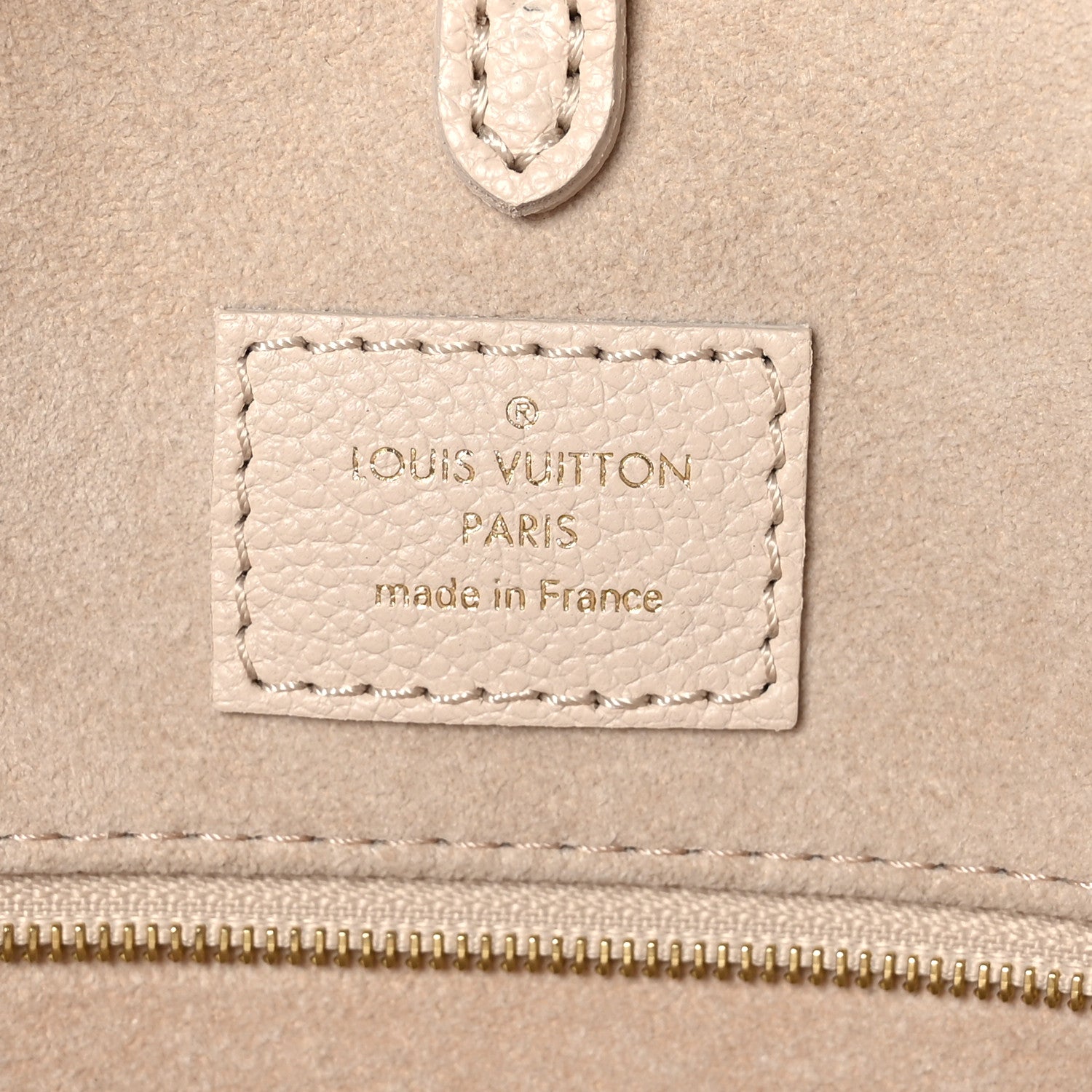 Louis Vuitton Empreinte Monogram Spring In The City Onthego MM Beige Pink Yellow 6 of 8
