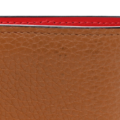 Christian Louboutin Grained Calfskin Star Studded Bi-Fold Wallet Nude Multimetal 9 of 11