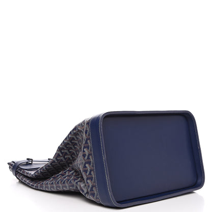 Goyard Goyardine Steamer Bag Navy 3 of 12