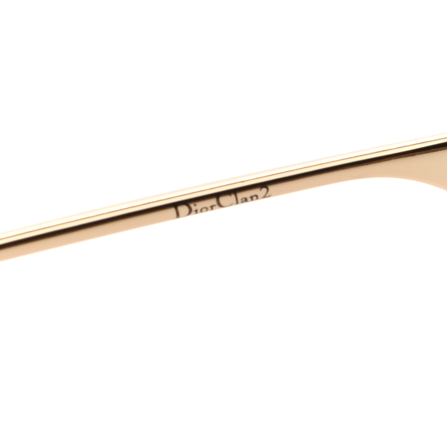 Christian Dior Metal Sunglasses Gold 8 of 8