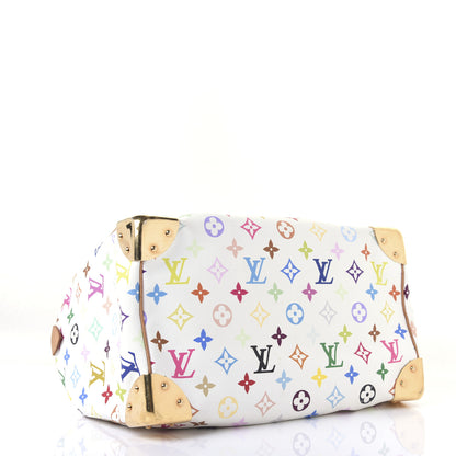 Louis Vuitton Monogram Multicolor Speedy 30 White 4 of 27