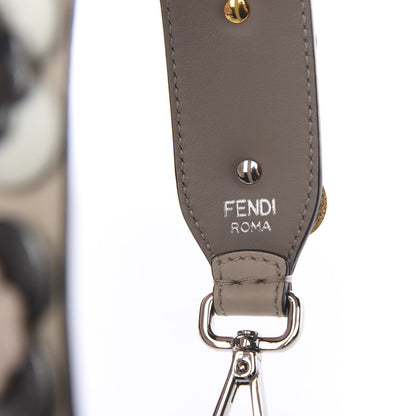 Fendi Calfskin Flowerland Studded Strap You Dove 4 of 5