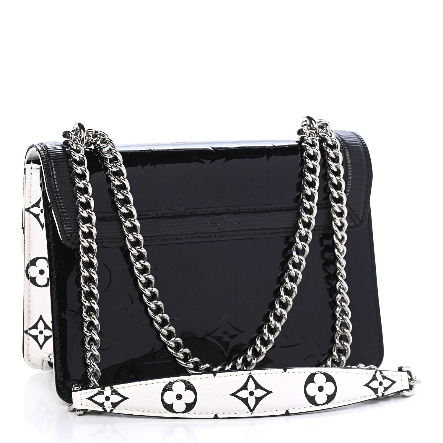 Louis Vuitton Vernis Epi Monogram Wynwood Black White 3 of 10