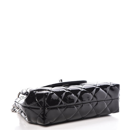 Chanel Patent Quilted Coco Shine Small Accordion Flap Black 5 of 11