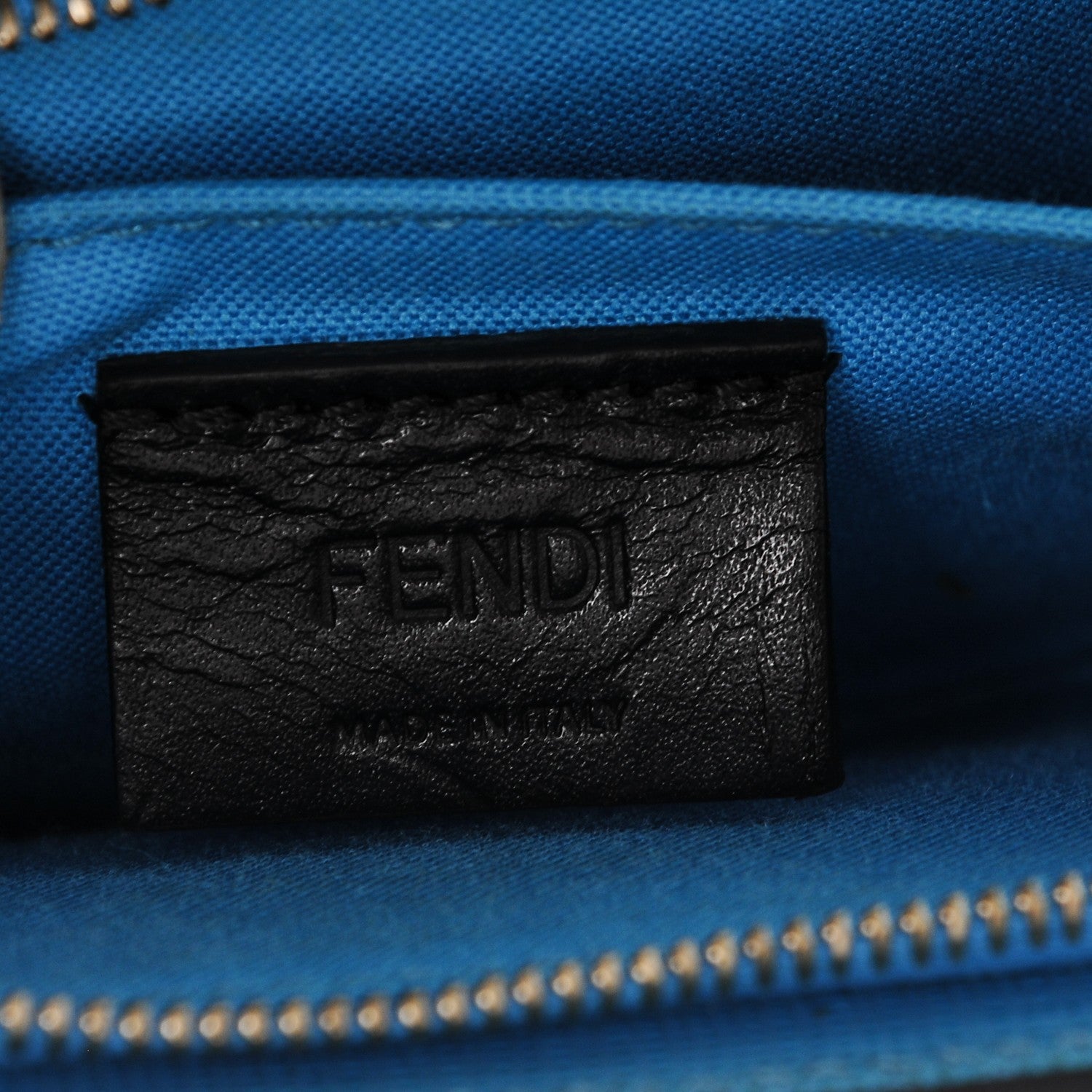 Fendi Vitello Elite QuTweet Compact Wallet Asfalto Multicolor 6 of 6