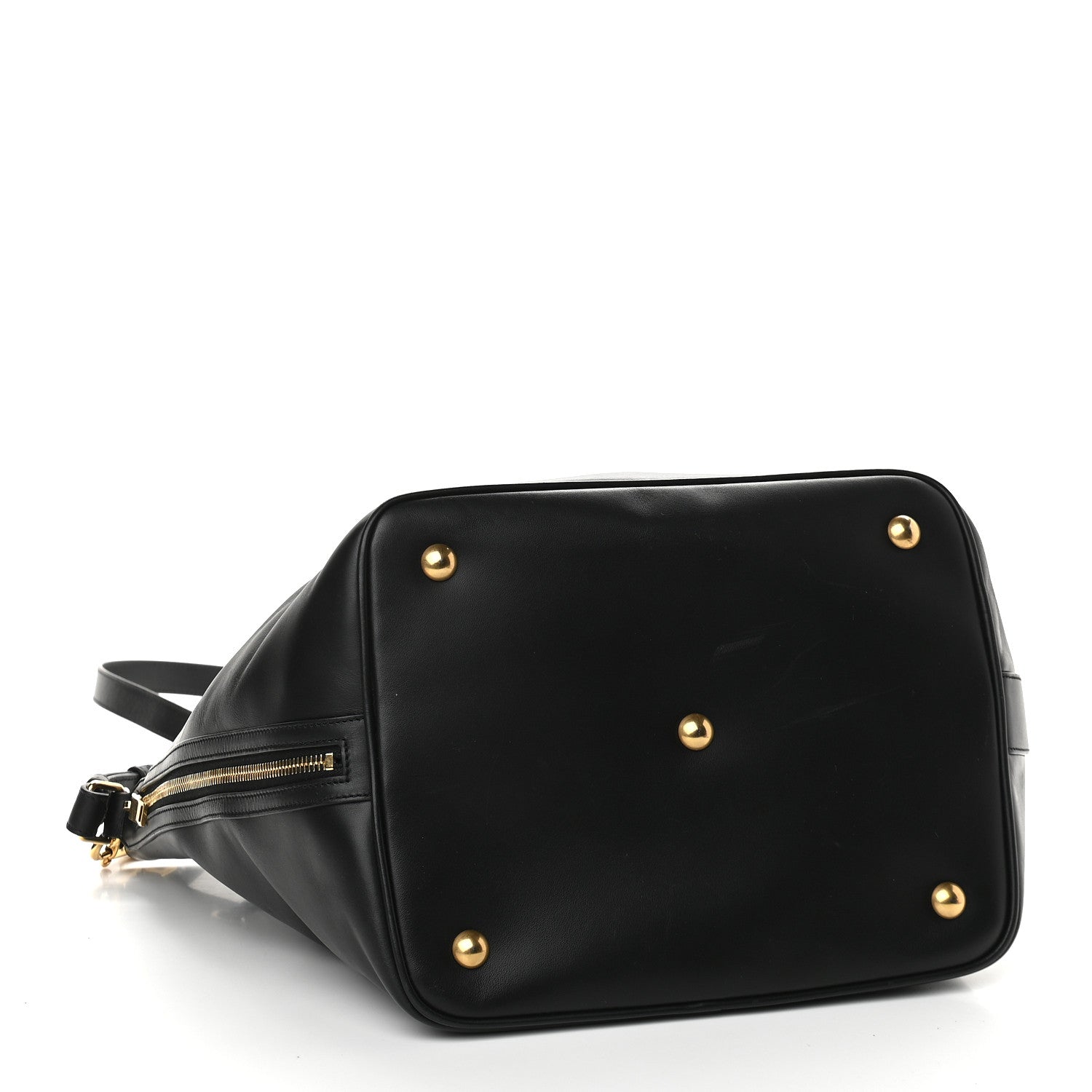 Saint Laurent Calfskin Large Emmanuelle Bucket Bag Black 4 of 8