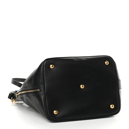 Saint Laurent Calfskin Large Emmanuelle Bucket Bag Black 4 of 8