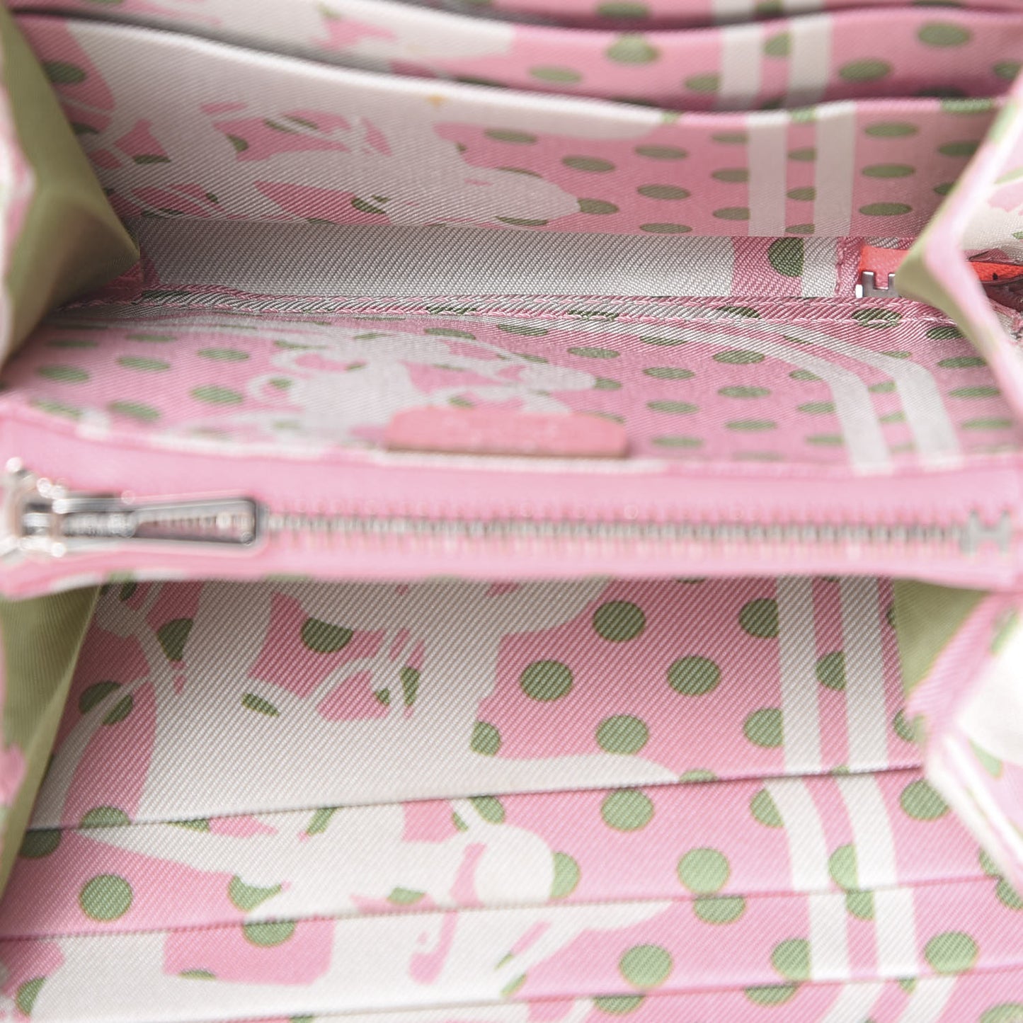 Epsom Silk'in Compact Wallet Rose Confetti