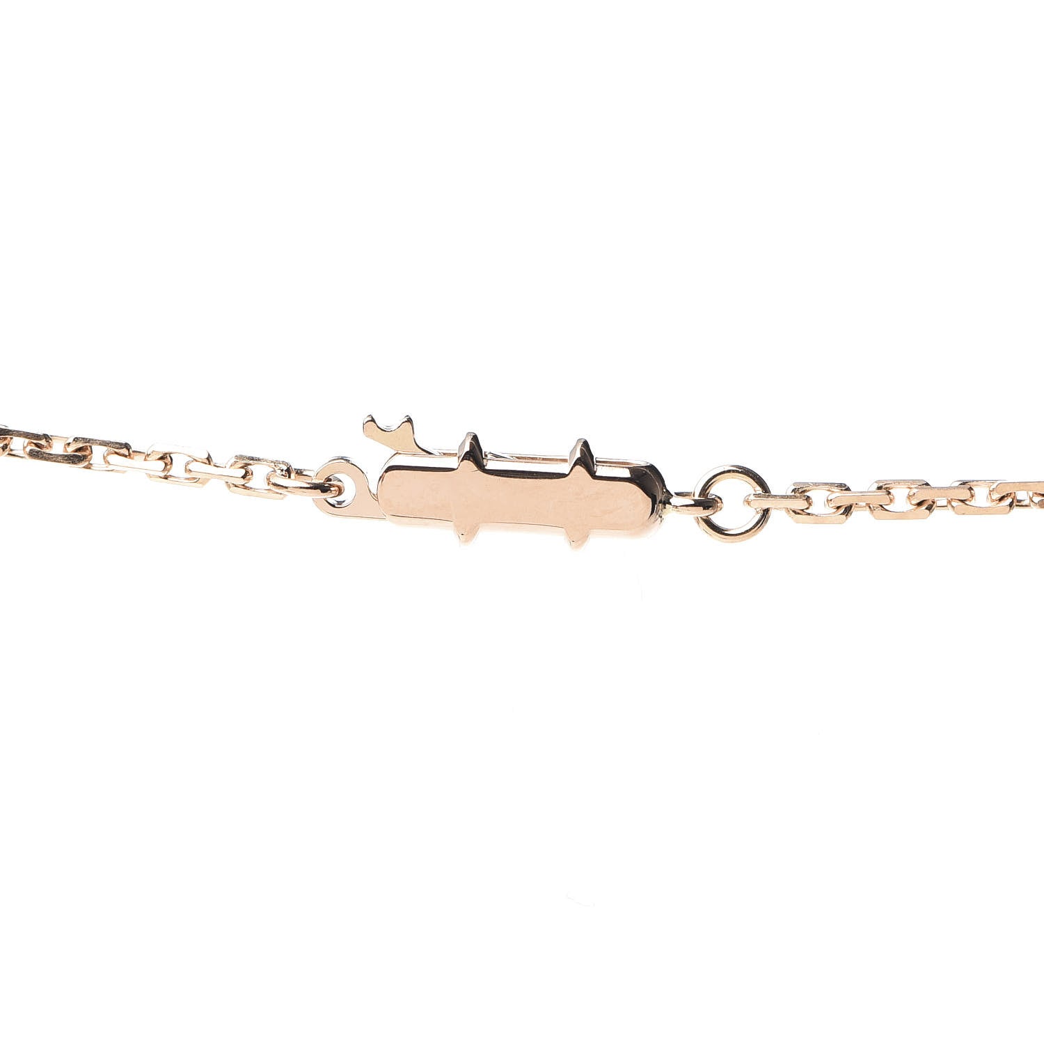 Cartier 18K Pink Gold Diamond LOVE Paved Necklace 5 of 6