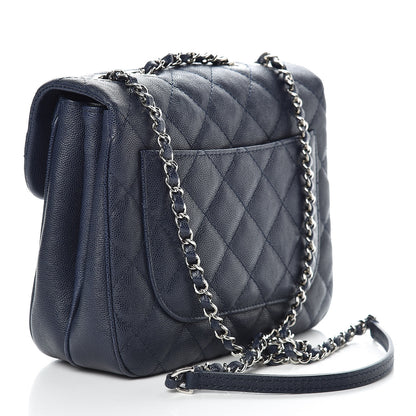 Chanel Caviar Quilted Medium Urban Companion Flap Navy 3 of 10