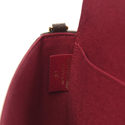 Louis Vuitton Monogram Pochette Felicie Chain Wallet Fuchsia 7 of 10