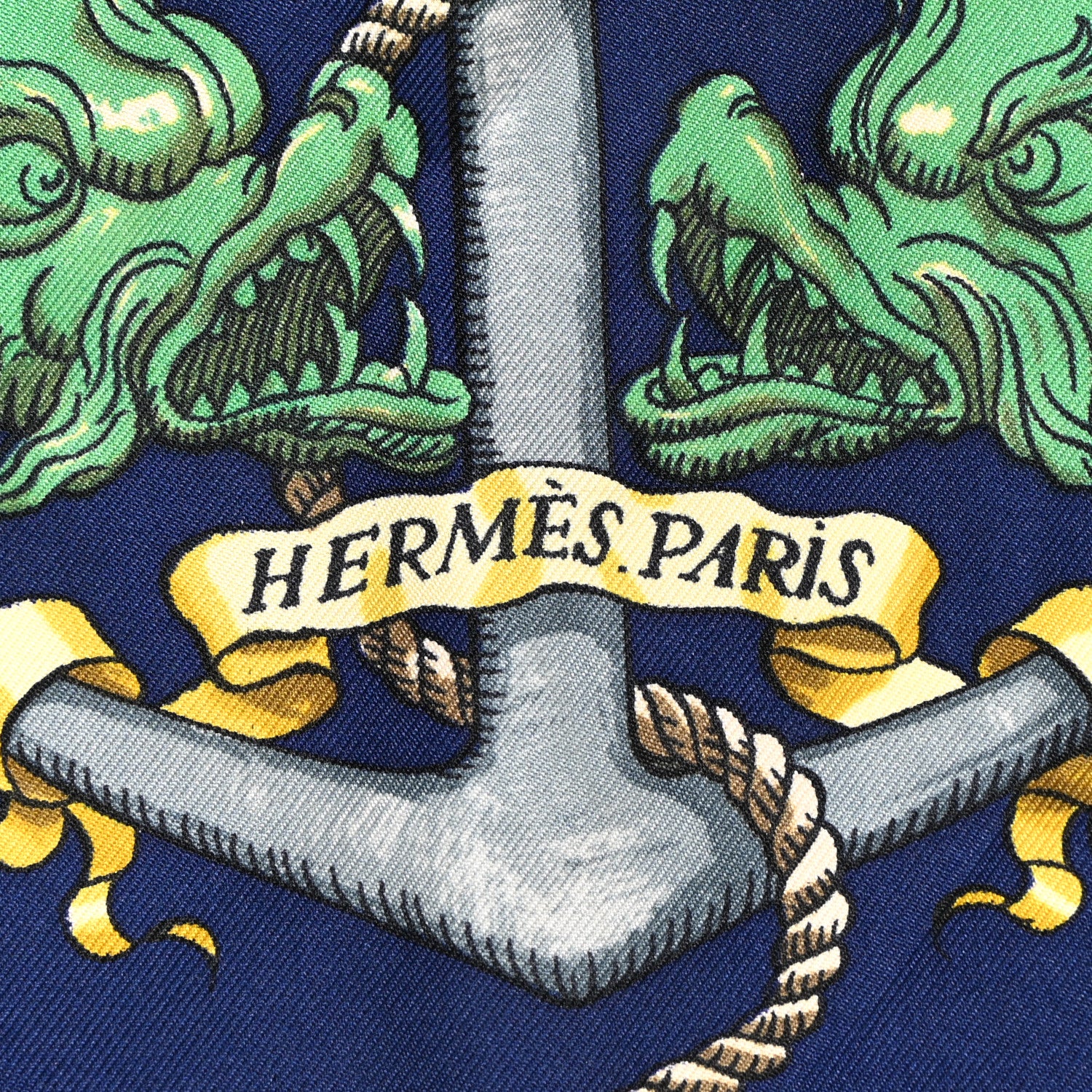 Hermes Silk Pavois Flags Carre Scarf 90 2 of 5