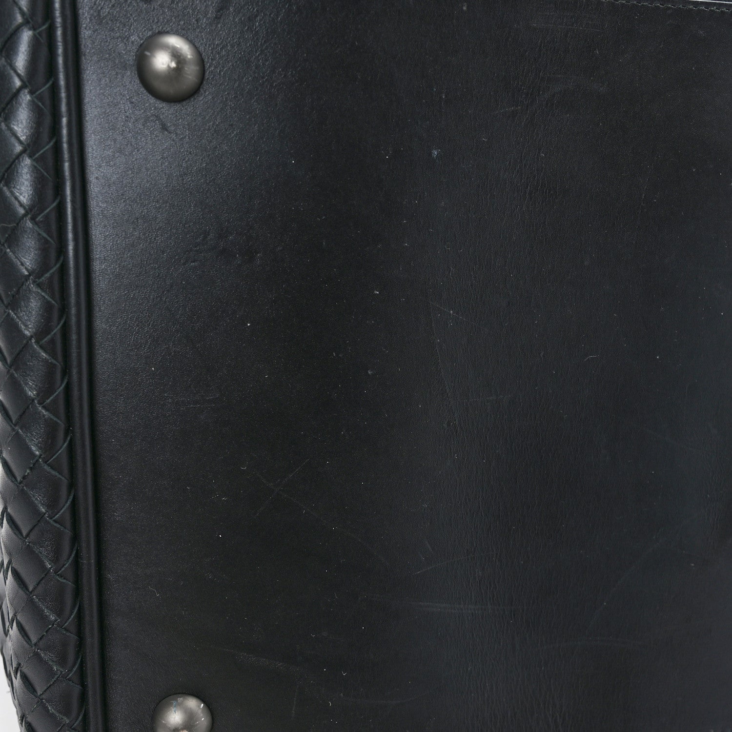 Bottega Veneta Nappa Intrecciato VN Large Duffel Black 10 of 10