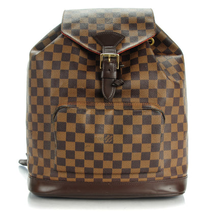 Louis Vuitton Damier Ebene Montsouris GM Backpack 1 of 7