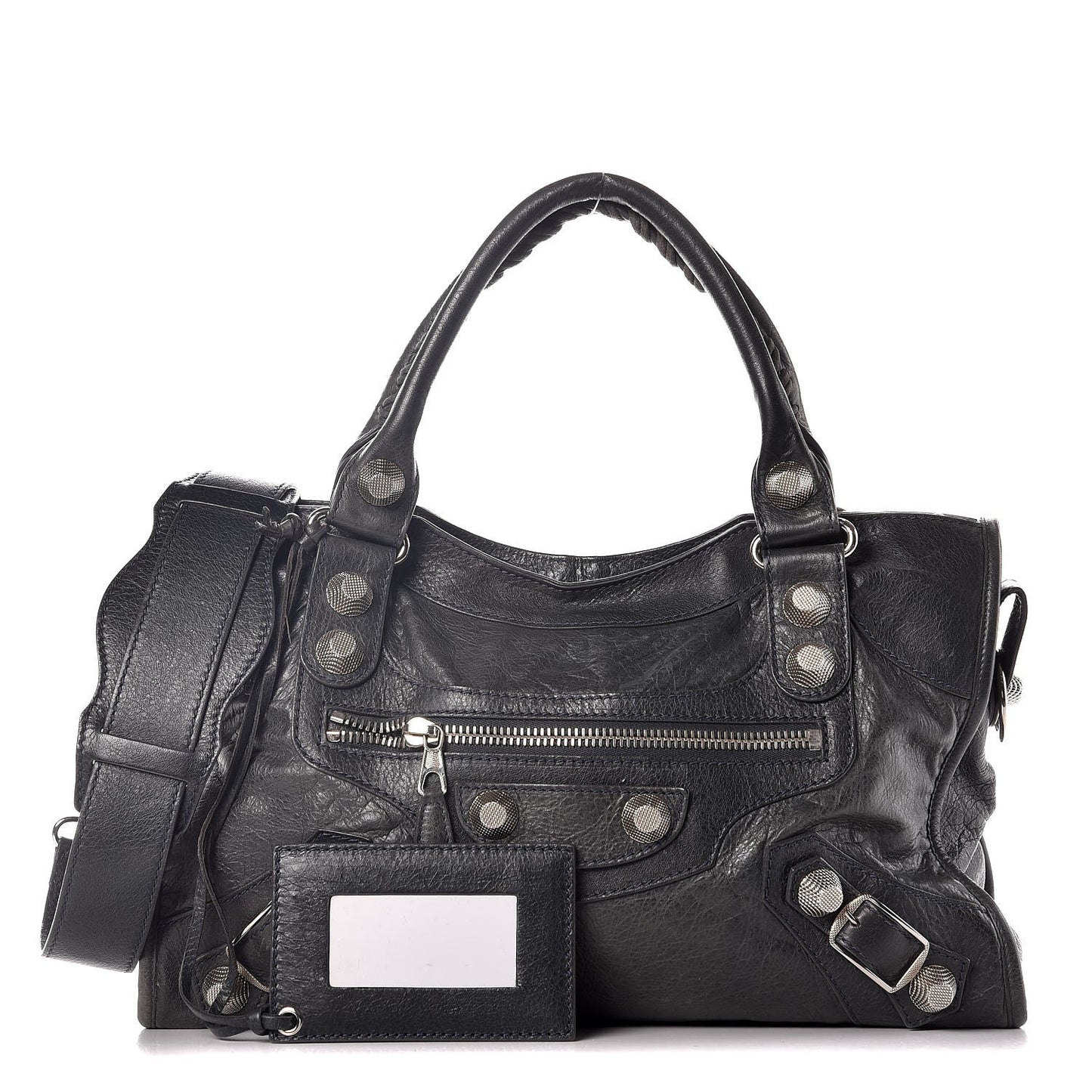 Agneau Giant 21 Silver Hardware City Anthracite