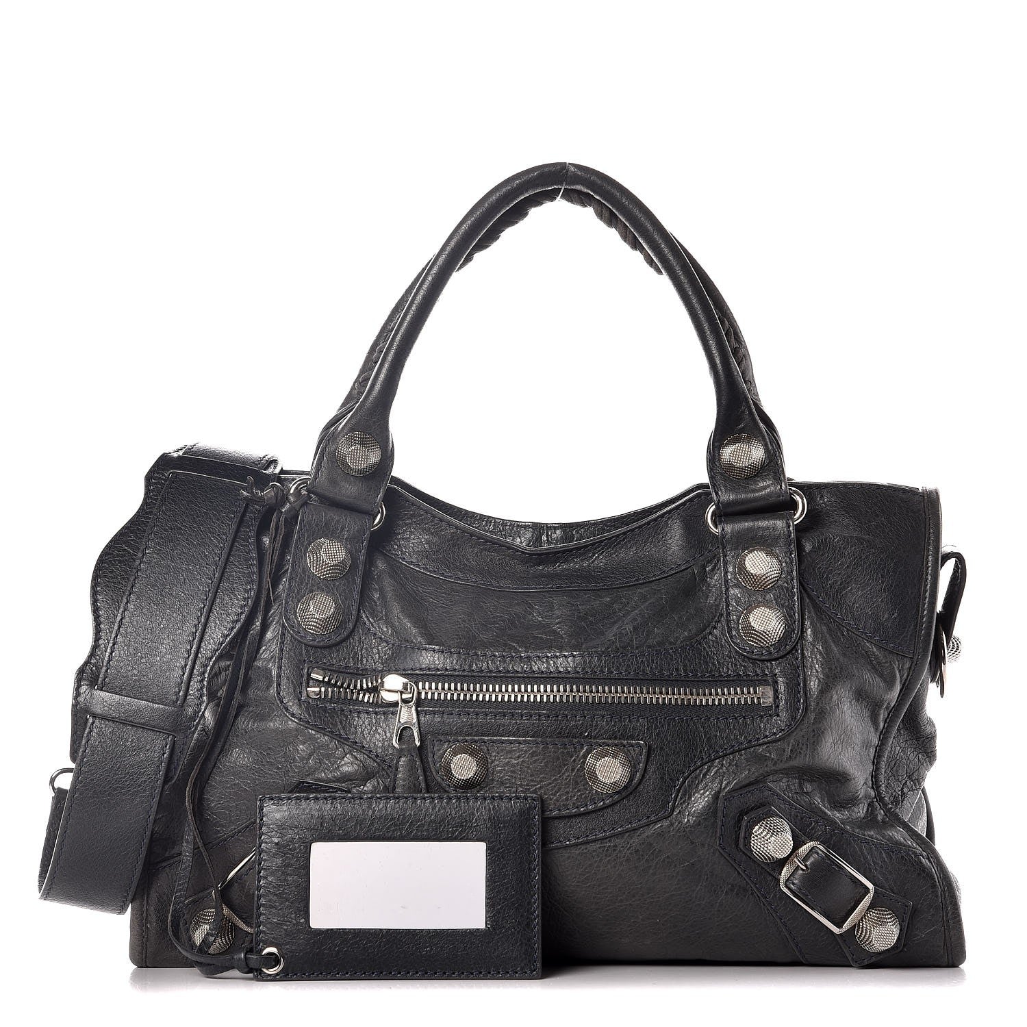 Balenciaga Agneau Giant 21 Silver Hardware City Anthracite 1 of 8