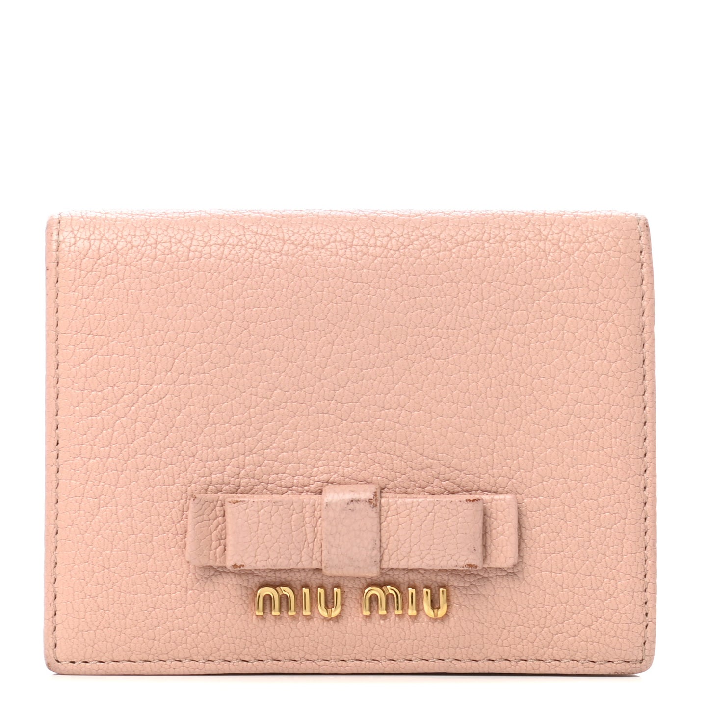 Goatskin Madras Bi-Fold Wallet Cammeo