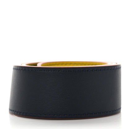 Fendi Vitello Dolce Bi-Color Strap You Cedro Blue Notte 2 of 4