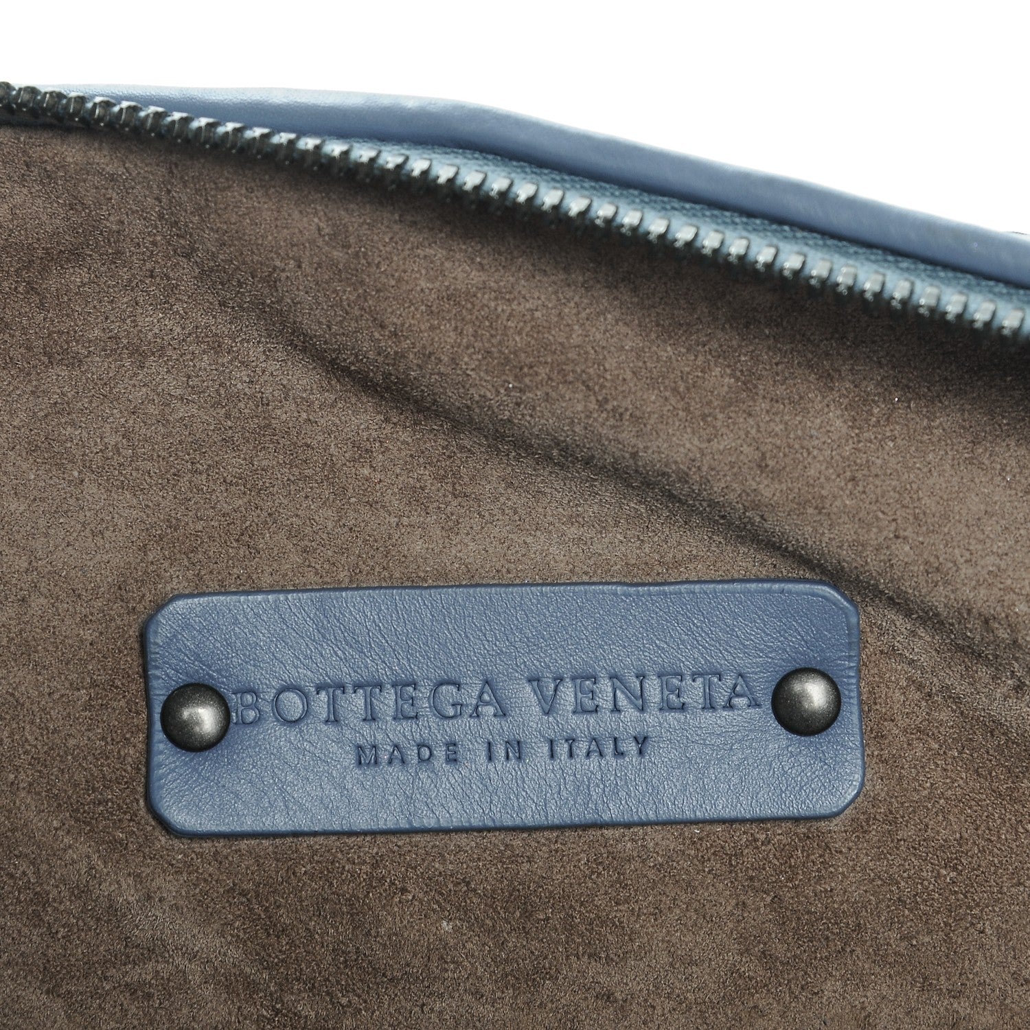 Bottega Veneta Nappa Intrecciato Boston Baltic Blue 6 of 6