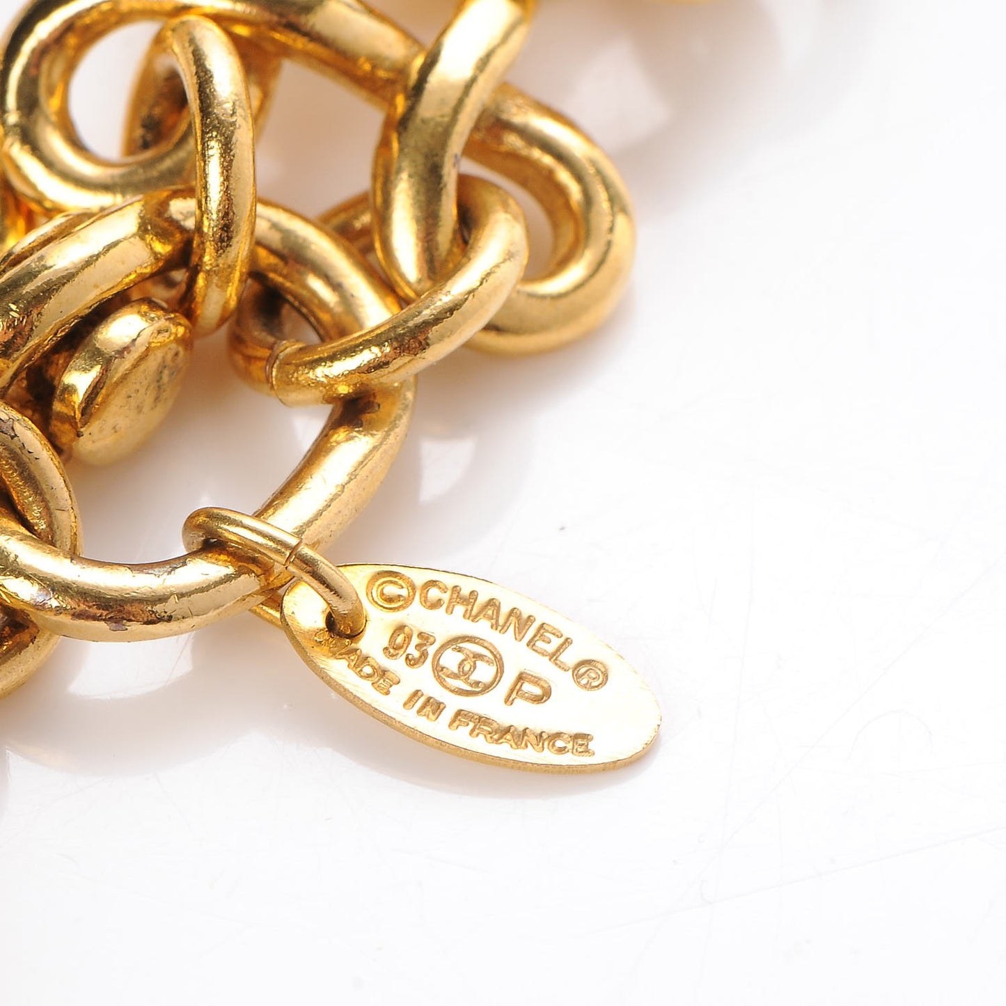 CC Chain Bracelet Gold
