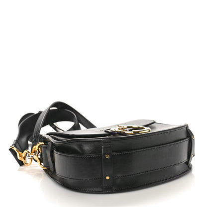 Chloe Calfskin Suede Large Tess Bag Black 4 of 13