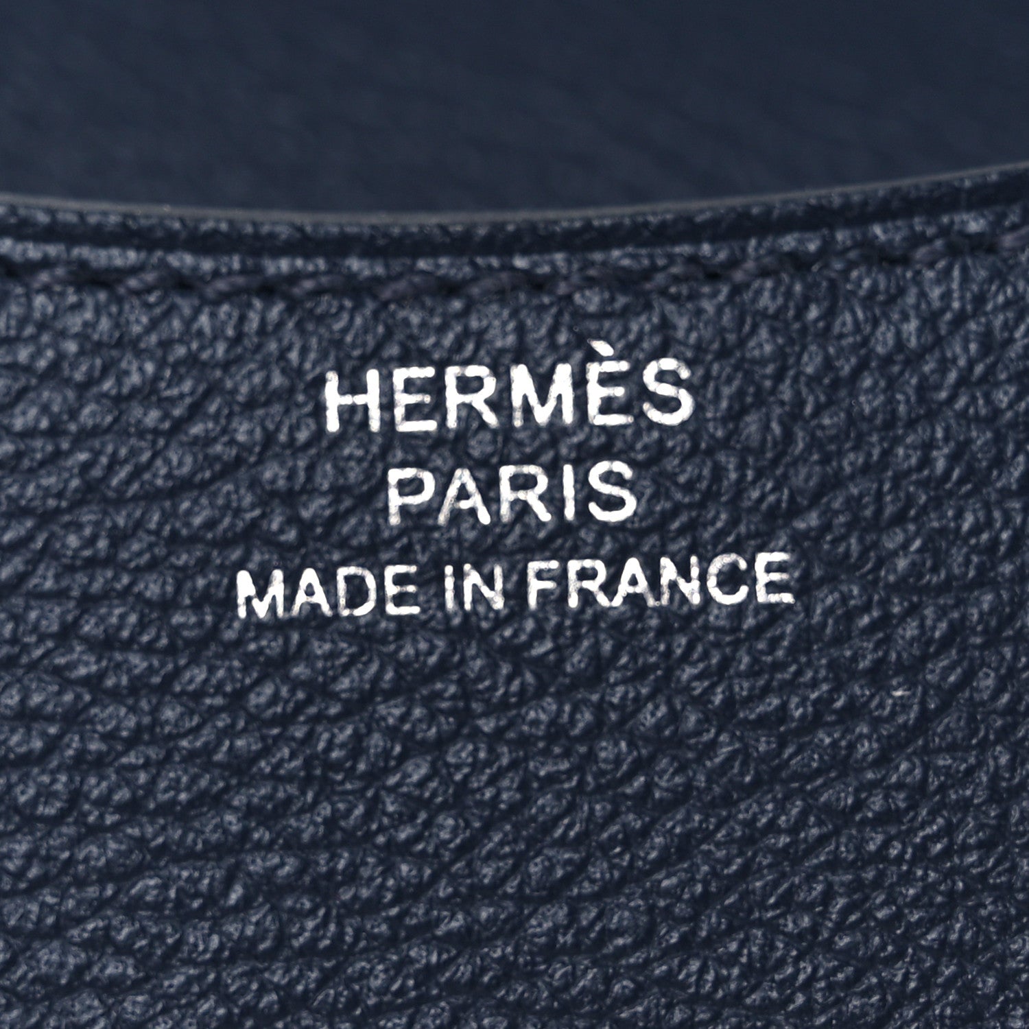Hermes Evercolor Constance Slim Wallet Bleu Nuit 7 of 10