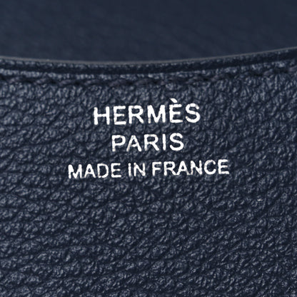 Hermes Evercolor Constance Slim Wallet Bleu Nuit 7 of 10