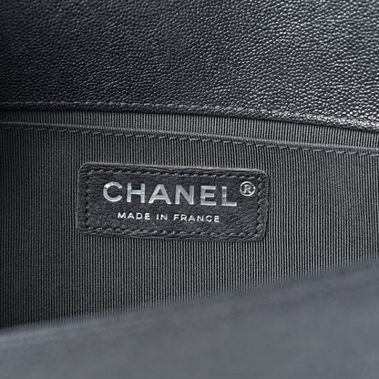 Chanel Caviar Quilted Medium Boy Flap Anthracite 5 of 10