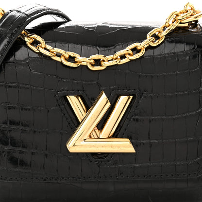 Louis Vuitton Crocodile Twist Mini Shoulder Bag Black 9 of 16