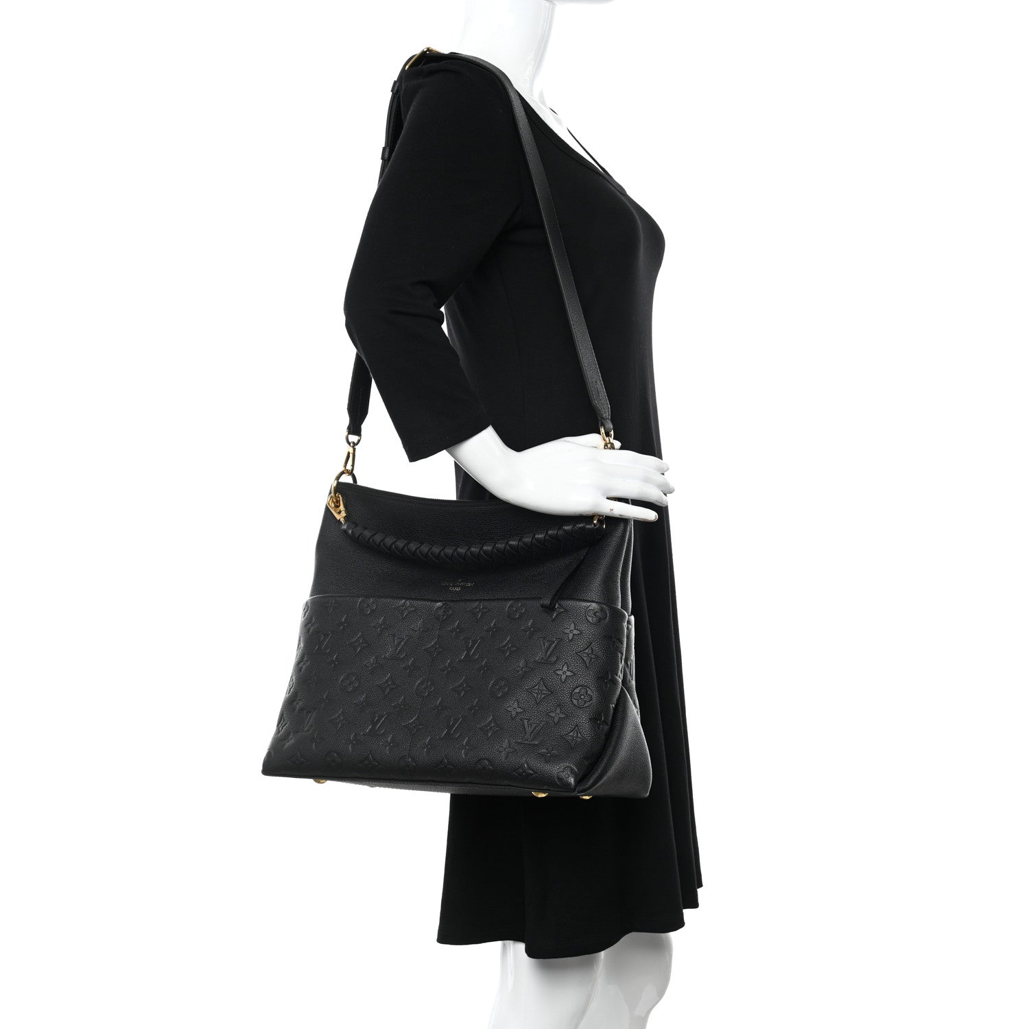 Louis Vuitton Empreinte Maida Hobo Black 2 of 10