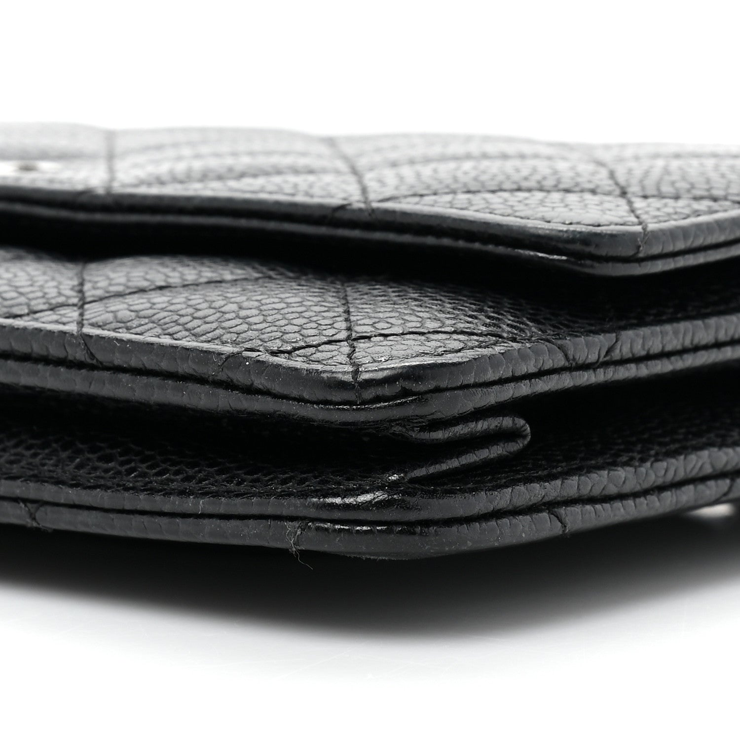 Chanel Caviar Quilted Wallet on Chain WOC Black 11 of 17