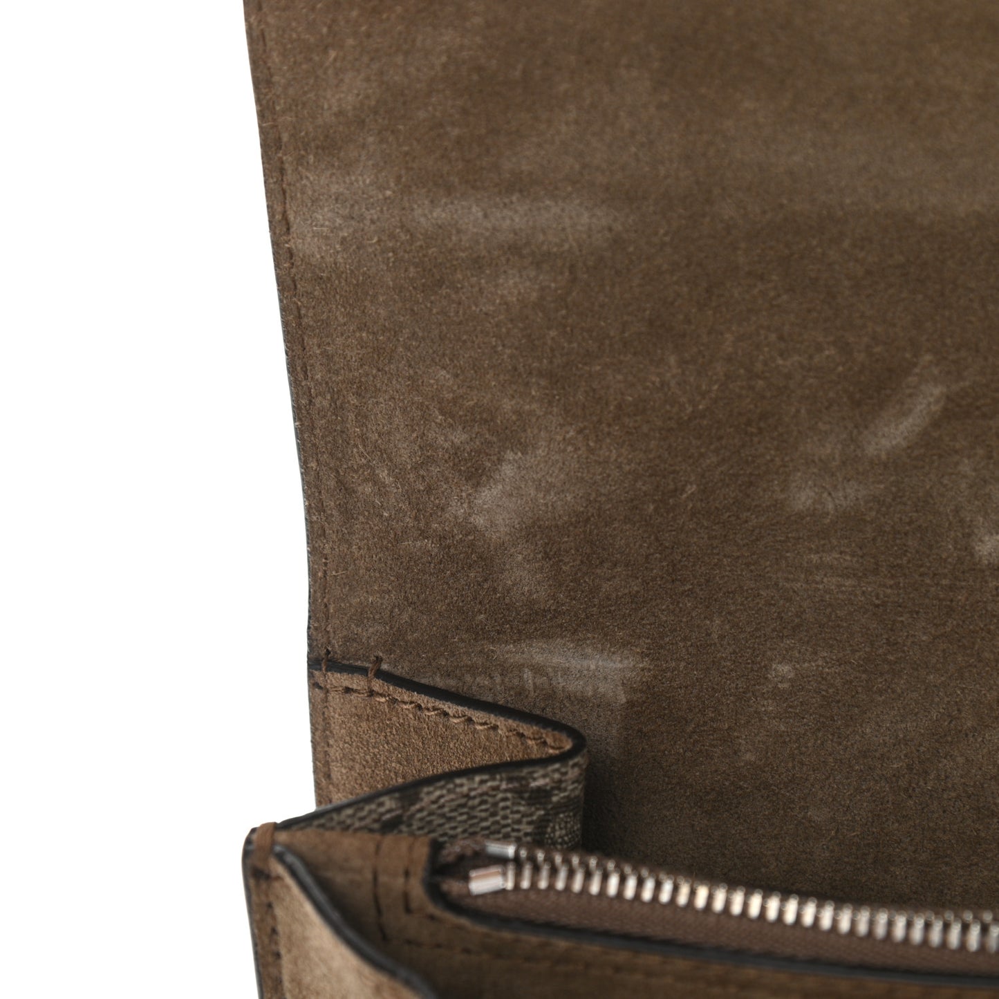 GG Supreme Monogram Small Dionysus Shoulder Bag Taupe
