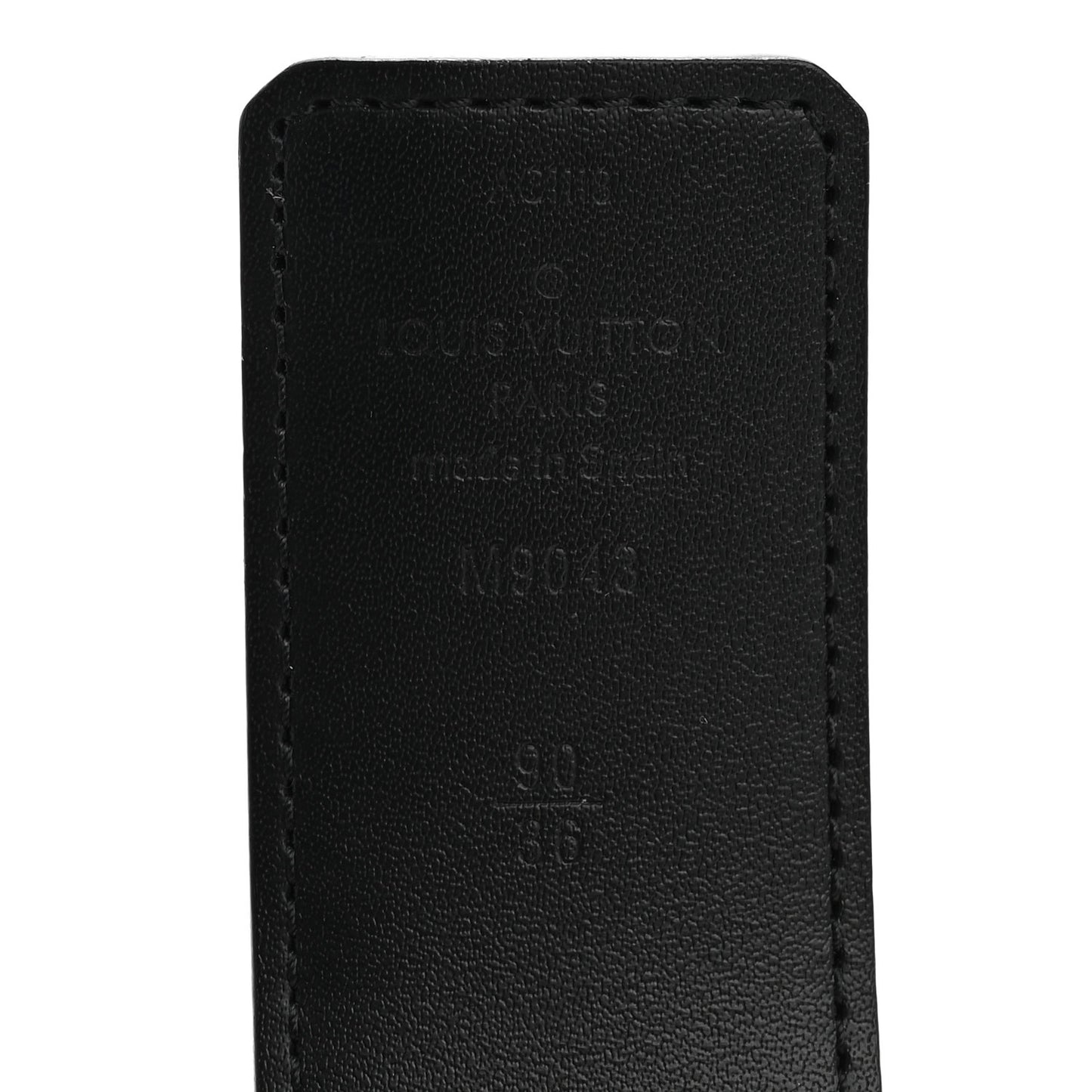 Monogram Eclipse Taigarama 40mm LV Initiales Reversible Belt 90 36 Black