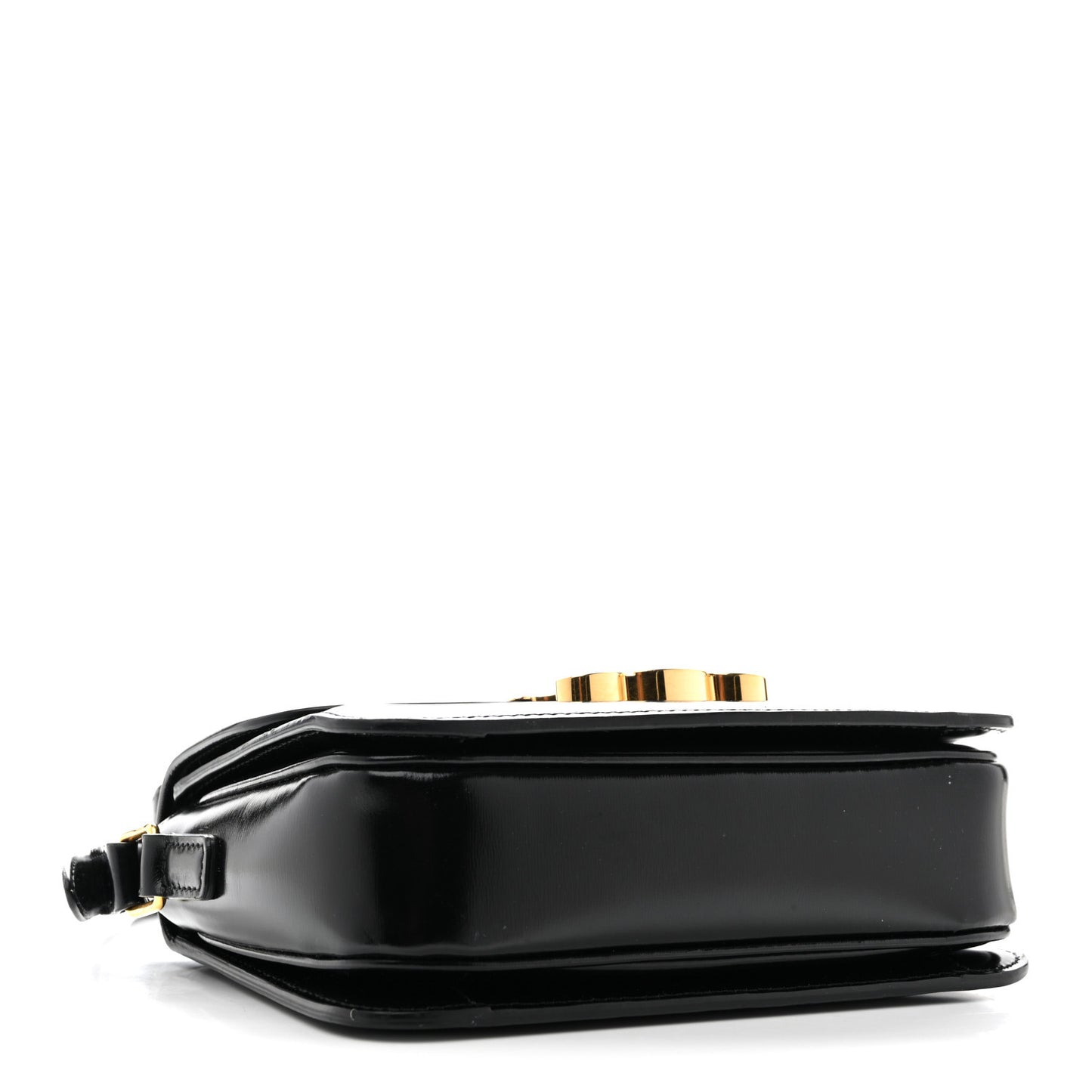 Shiny Calfskin Teen Triomphe Black