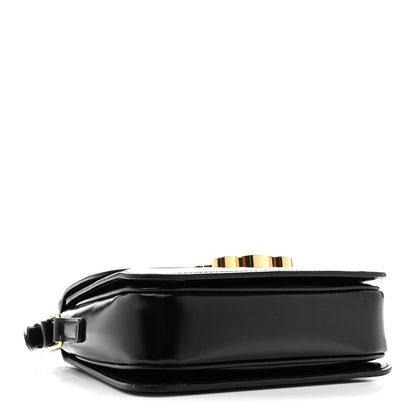 Celine Shiny Calfskin Teen Triomphe Black 3 of 11
