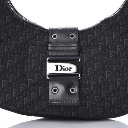 Christian Dior Monogram Street Chic Hobo Black 9 of 9