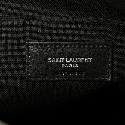 Saint Laurent Canvas Rivington Race Pouch Black 6 of 10